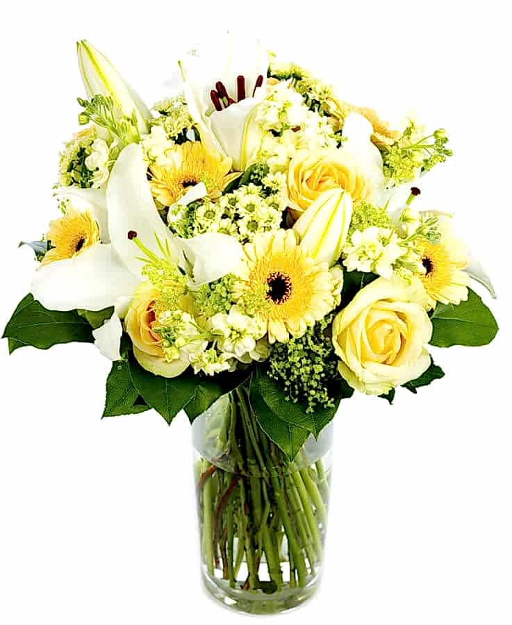 Mothering Sunday Bouquet Peaches Creams, Thank You Bouquet - Peaches and Creams